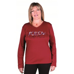 T Shirt femme senior TOSCANE soldes