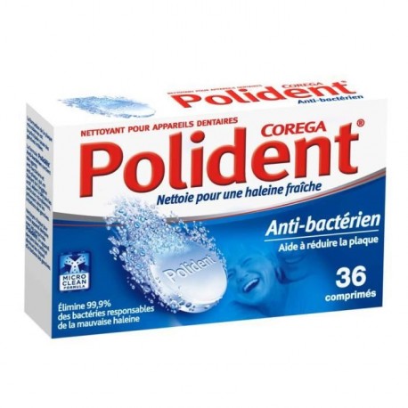 POLIDENT NETTOYAGE APPAREIL DENTAIRE