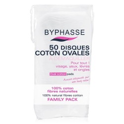 DISQUES COTON BYPHASSE 50 UNITES