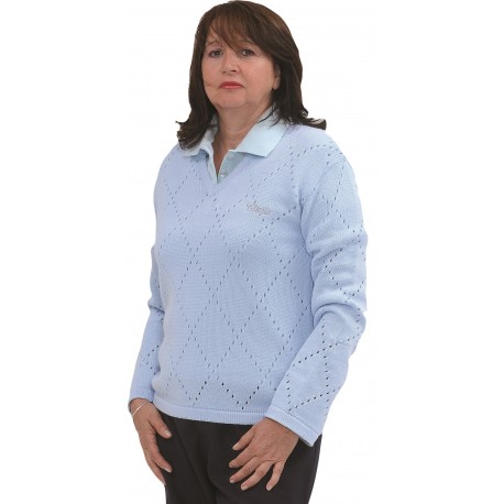 Pull manches longues pour femme senior TESSA