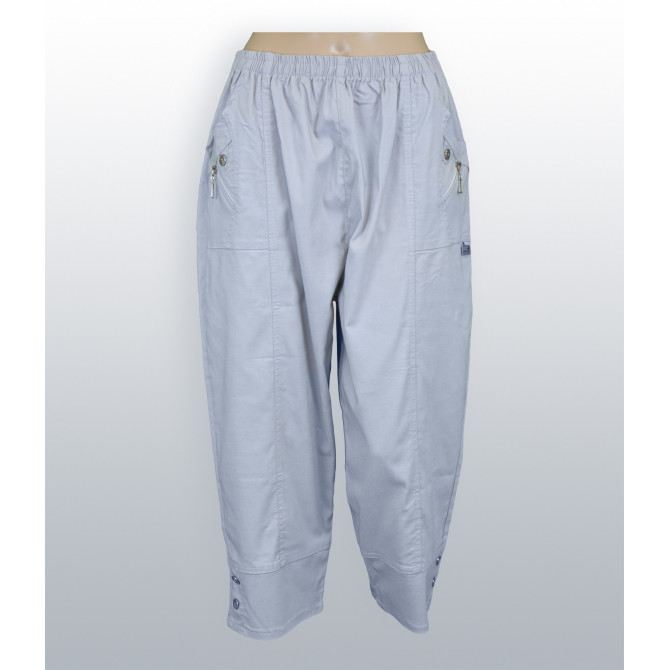 Pantacourt femme senior PATTI taille élastique Pantacourt femme senior PATTI taille élastique