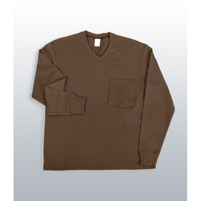 T shirt homme senior manches longues médicalisé T shirt homme senior manches longues médicalisé