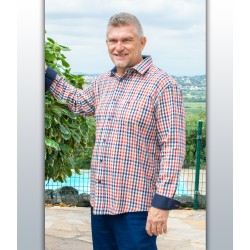 Chemise homme personne agée CARMIN