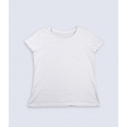 T shirt uni femme senior TEE-ROND