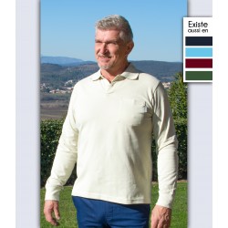 Polo pour homme senior SECOLO uni