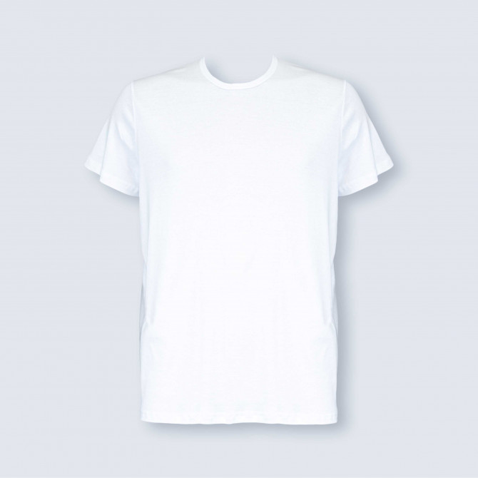 Lot de 3 tricots de corps manches courtes homme senior