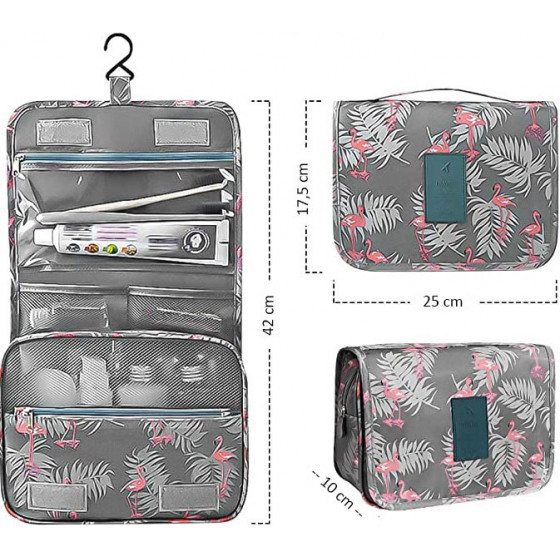 Trousse de toilette femme accrochable