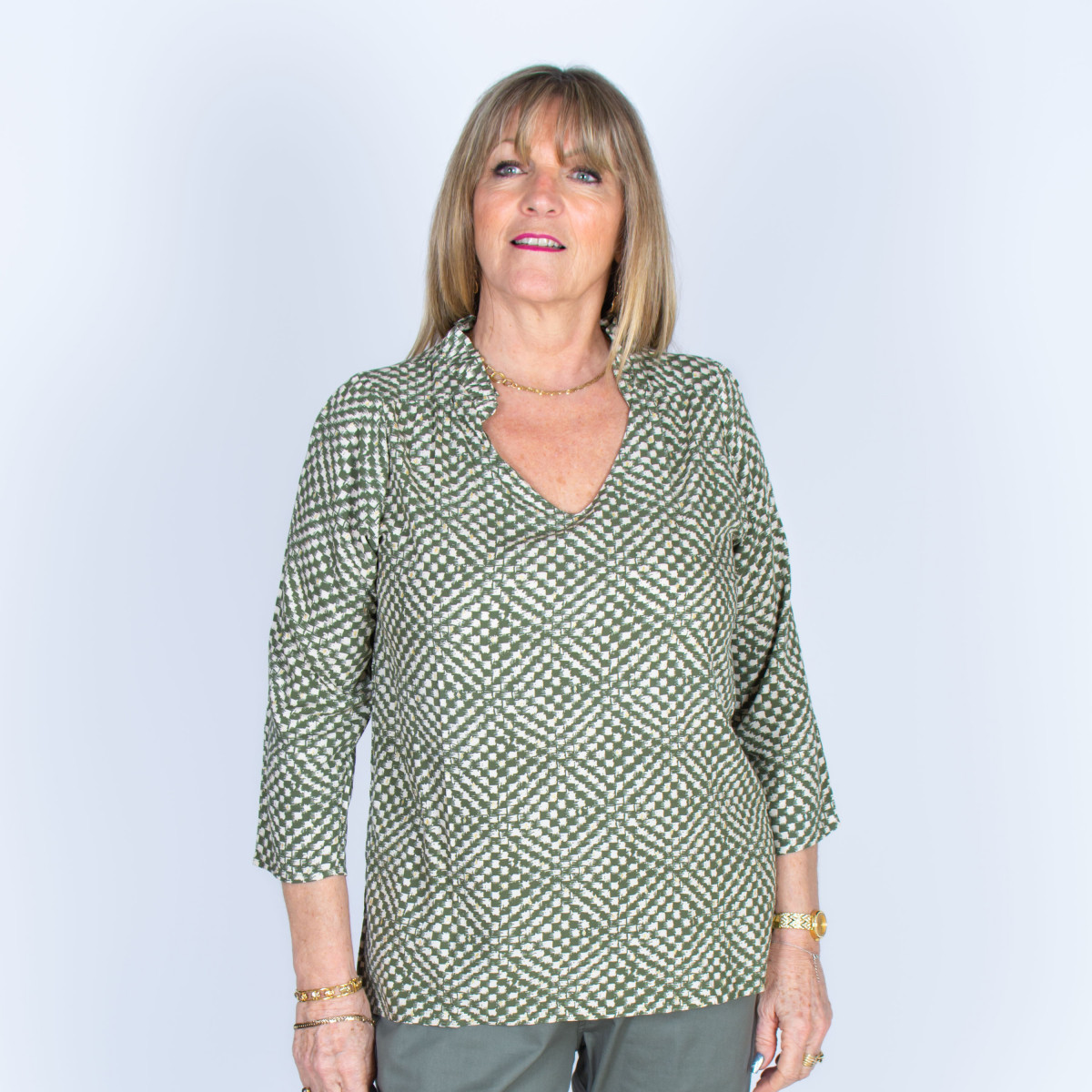 Vêtements seniors femme, pratiques et confortables ELICRIS