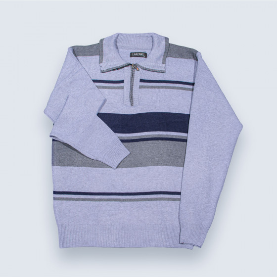 Pull col polo chaud POLDER