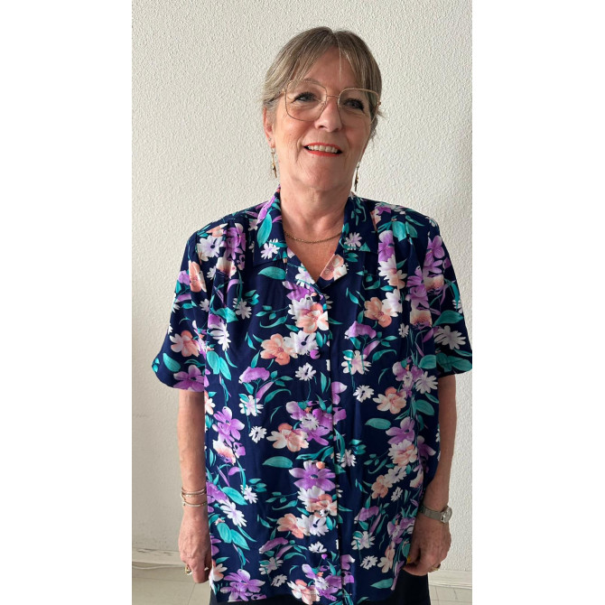 chemisier femme senior boutonné CATHY 6