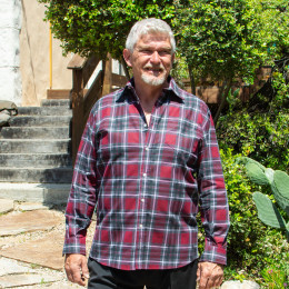 chemise flanelle homme senior CASPER