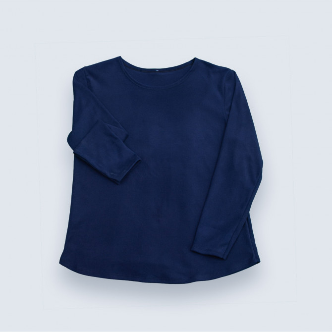 Pull femme senior PIETRA marine