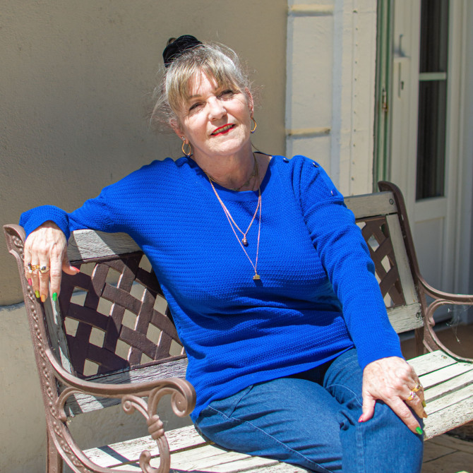 pull femme senior boutons fantaisie PENNIE