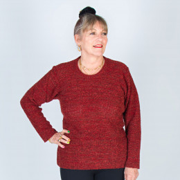 Pull femme senior acrylique Punkie