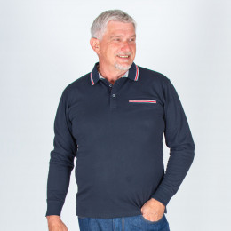 T shirt homme col polo Timelo