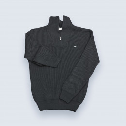 Pull col zippé camionneur POLHENRY