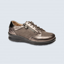 Chaussures femme lacets et zip DUNE