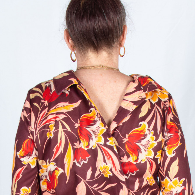 Dos Robe senior médicalisée ouverte dos MILA