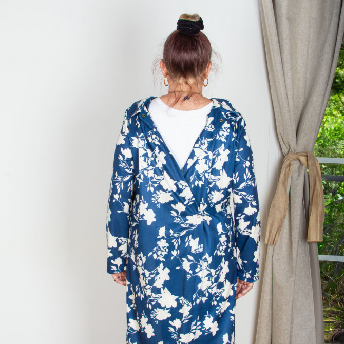 Dos Robe senior médicalisée ouverte dos MELUSINE étape 3