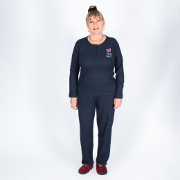 Pyjama femme chaud molletonné Agathe