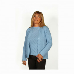 TWIN PULL ET GILET assortis ciel