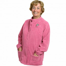 Veste femme senior JUMEAU polaire rose