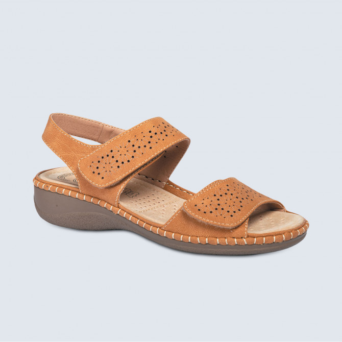 Nu-pieds sandales SUZY camel