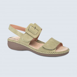 Sandales ouvertes femme senior  avec scratch SANDRA