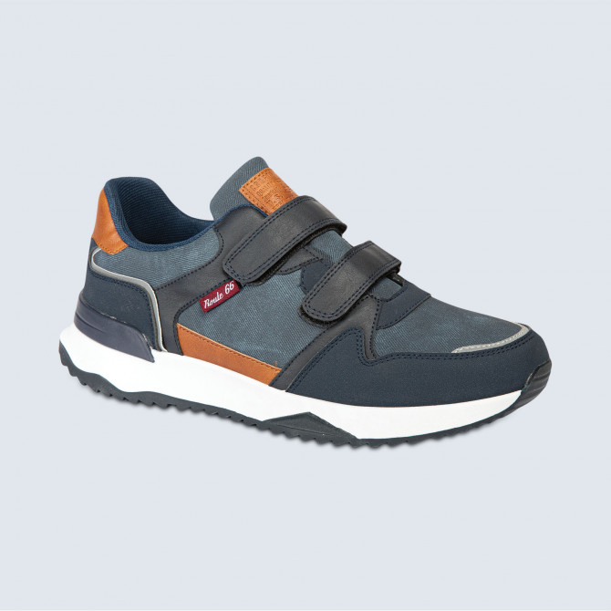 Baskets jean velcros BOBBY