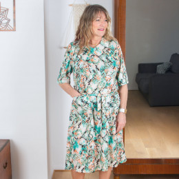 Dos à pressions robe médicalisée Myris