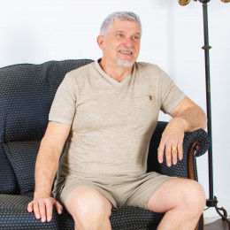 T-shirt homme senior coton TALBO