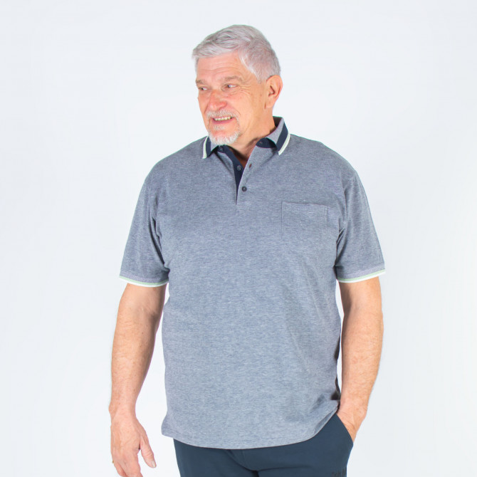 polo piqué de coton homme senior PERSY