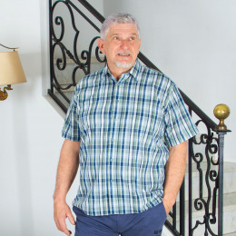 Chemise homme senior manches courtes COBIE