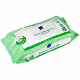Grandes Lingettes adultes non parfumées