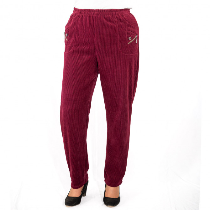 Pantalon velours femme seniors Perdy