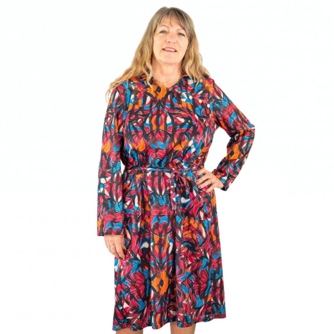 Robe médicalisée ouverture dos MINA
