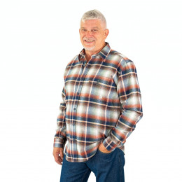 Chemise pour homme senior en flanelle COSTA