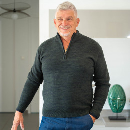 Pull chaud homme senior PETROS