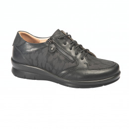 Chaussures femme lacets et zip DANY